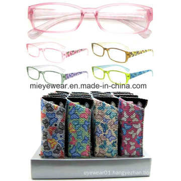 Ladies Fashion Plastic Reading Glasses (MRP21680)